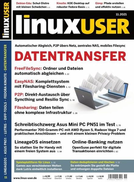LinuxUser – 21 Oktober 2021 Cover