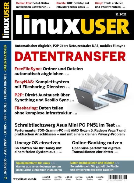 LinuxUser – November 2021 Cover