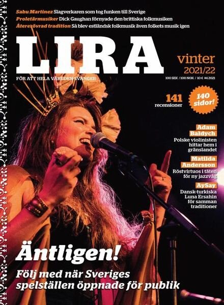 Lira Musikmagasin – november 2021 Cover