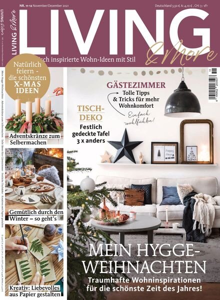 Living & More – Oktober 2021 Cover