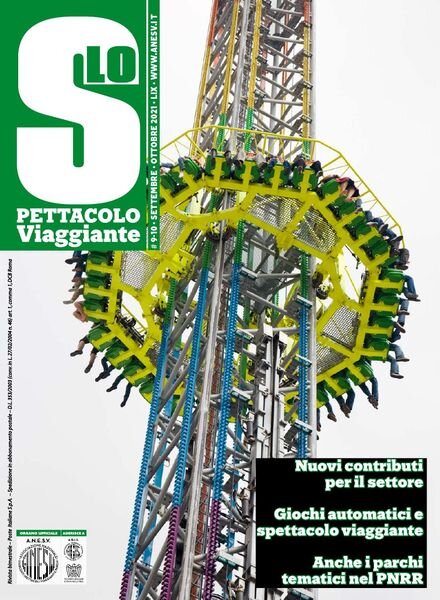 Lo Spettacolo Viaggiante – Settembre-Ottobre 2021 Cover