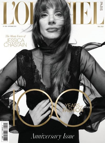 L’Officiel Paris – septembre 2021 Cover