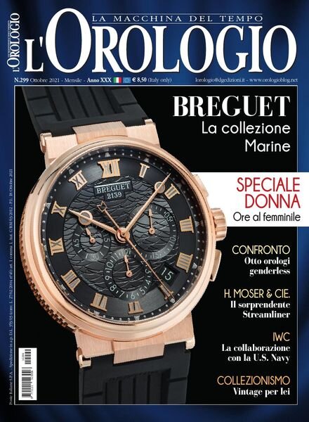 l’Orologio – Ottobre 2021 Cover