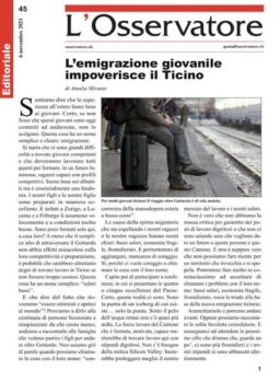 L’Osservatore – 06 novembre 2021