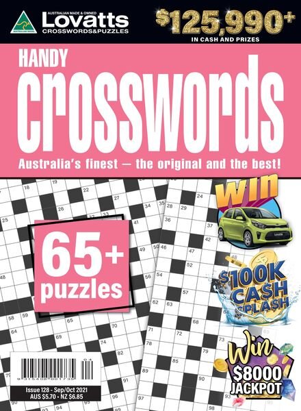 Lovatts Handy Crosswords – 07 October 2021 Cover