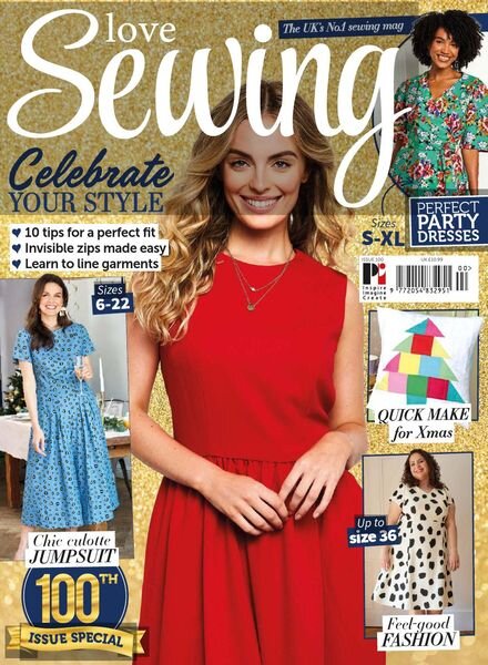 Love Sewing – Issue 100 – October 2021 Cover