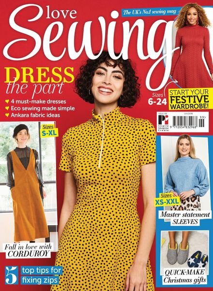 Love Sewing – September 2021 Cover