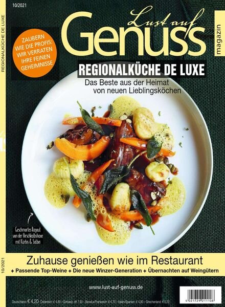 Lust auf Genuss – Oktober 2021 Cover