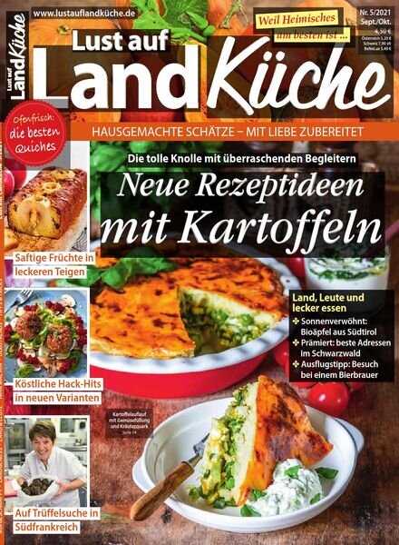 Lust auf LandKuche – September-Oktober 2021 Cover