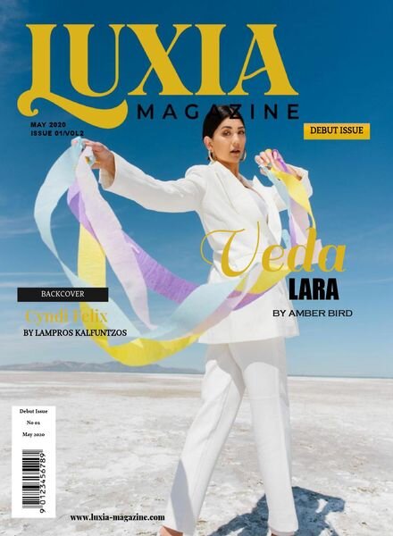 Luxia Magazine – Debut Issue, Vol 2 – May 2020 Cover
