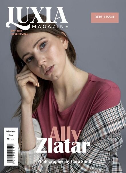 Luxia Magazine – Debut Issue, Vol 4 – May 2020 Cover