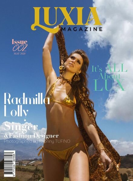 Luxia Magazine – Fashion, Issue 2 – May 2020 Cover