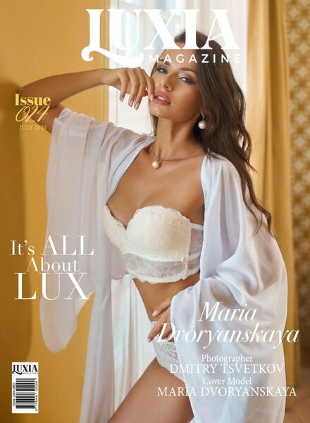 Luxia Magazine – Issue 24 – July 2020 Cover