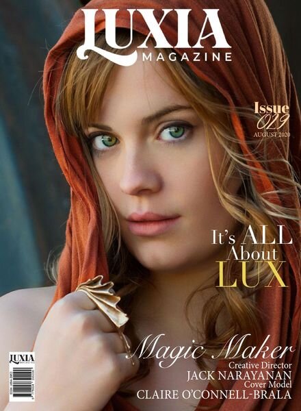 Luxia Magazine – Issue 29 – August 2020 Cover