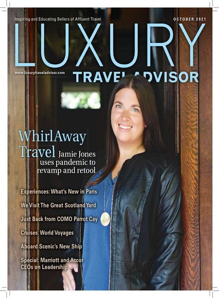 Luxury Travel Advisor – October 2021 Cover