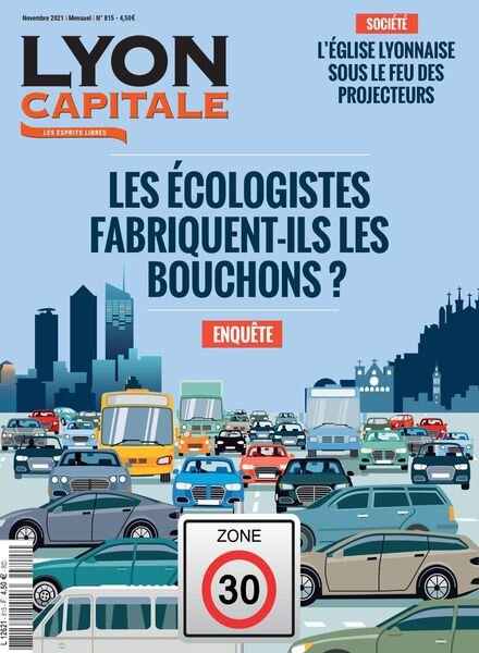Lyon Capitale – Novembre 2021 Cover