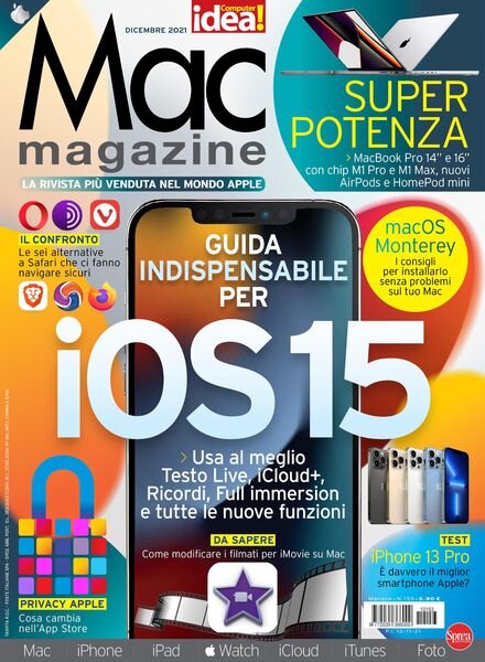 Mac Magazine – dicembre 2021 Cover