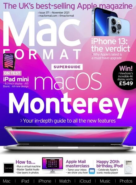 MacFormat UK – November 2021 Cover