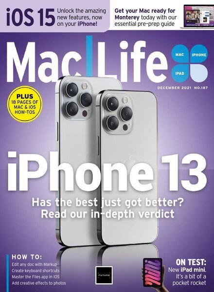 MacLife UK – December 2021 Cover