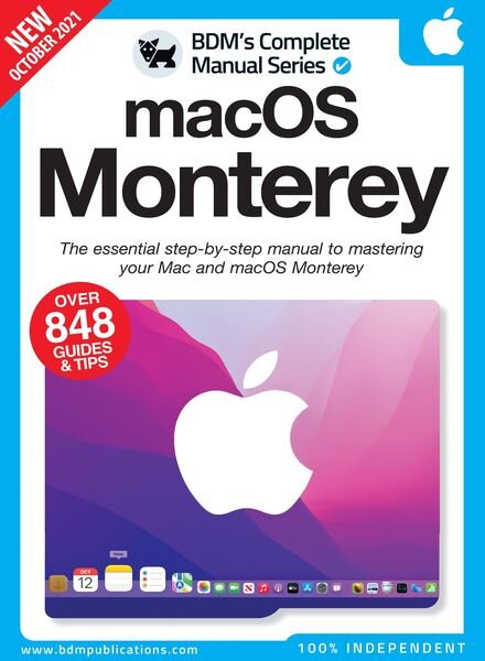 macOS Monterey – The Complete Manual – October 2021 Cover