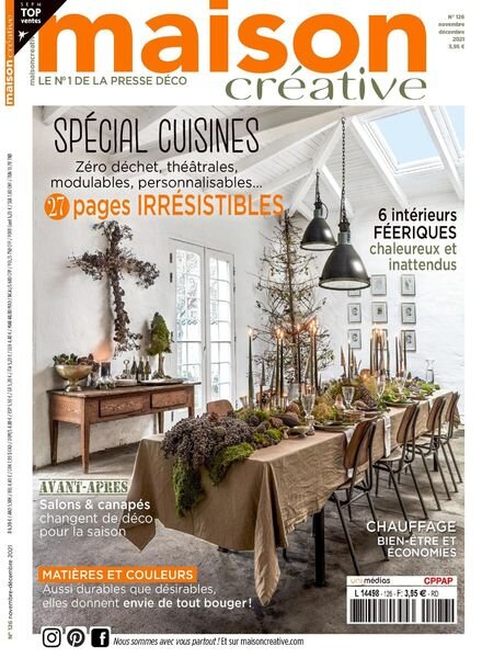 Maison Creative – Novembre-Decembre 2021 Cover
