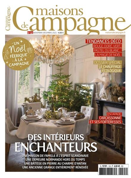 Maisons de Campagne – Novembre-Decembre 2021 Cover
