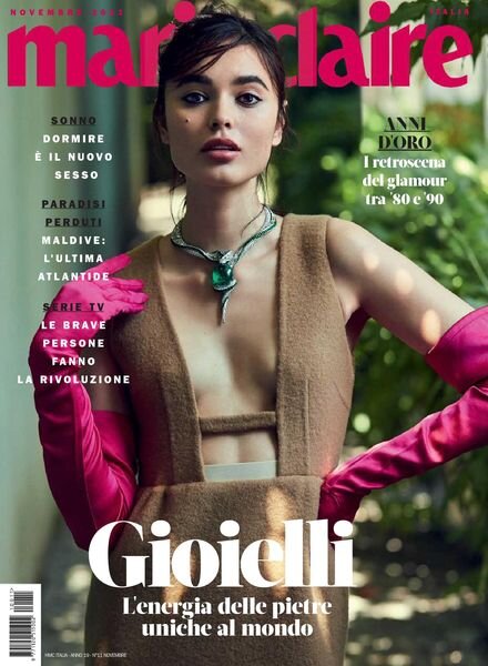 Marie Claire Italia – novembre 2021 Cover