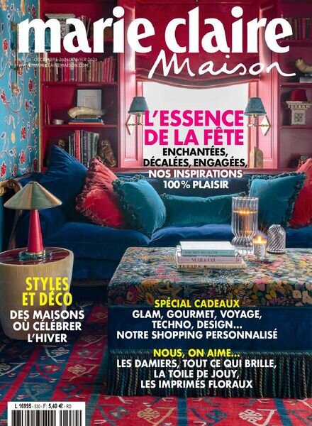 Marie Claire Maison France – decembre 2021 Cover