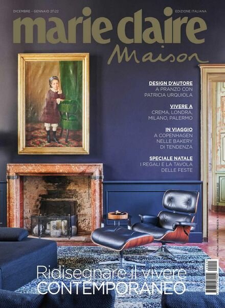 Marie Claire Maison Italia – dicembre 2021 Cover
