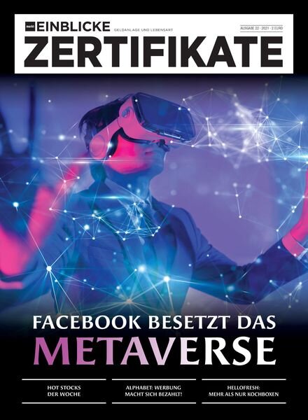 marktEINBLICKE Zertifikate – 03 November 2021 Cover