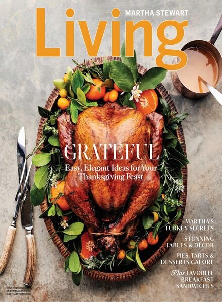 Martha Stewart Living – November 2021 Cover