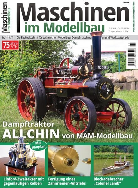 Maschinen im Modellbau – Oktober 2021 Cover