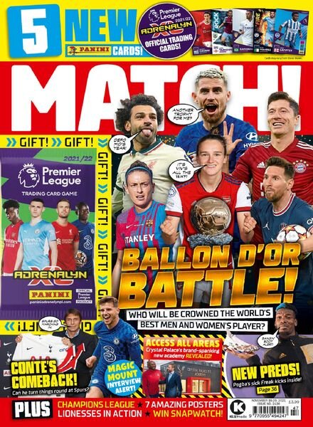 Match! – November 16, 2021 Cover