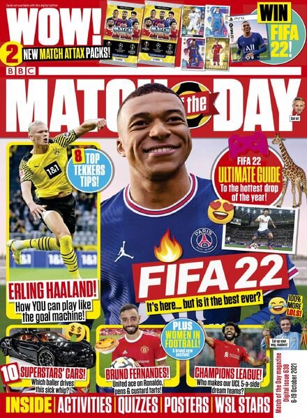 Match of the Day – 06 October 2021 Cover