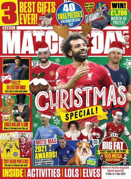 Match of the Day – 17 November 2021 Cover