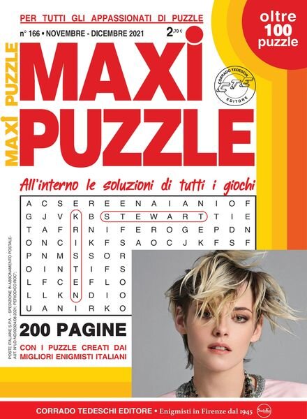 Maxi Puzzle – novembre 2021 Cover
