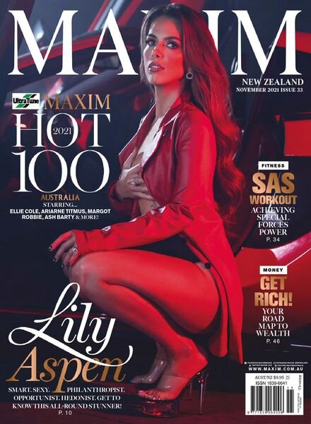 MAXIM New Zealand – November 2021 Cover