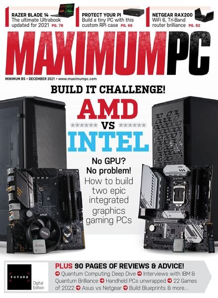 Maximum PC – December 2021 Cover