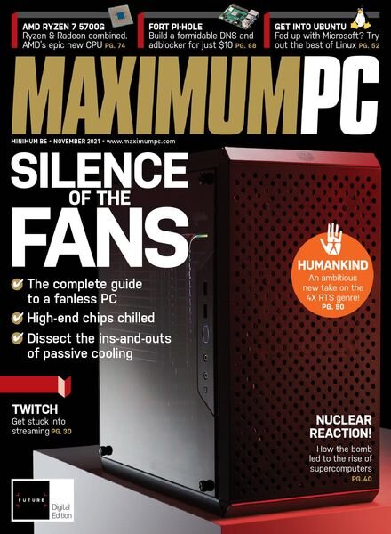 Maximum PC – November 2021 Cover