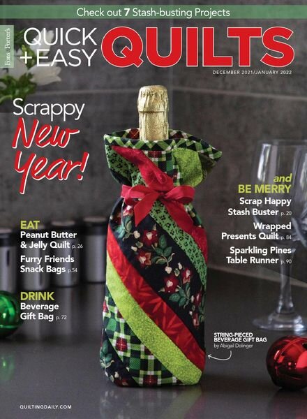 McCall’s Quick Quilts – December 2021 Cover