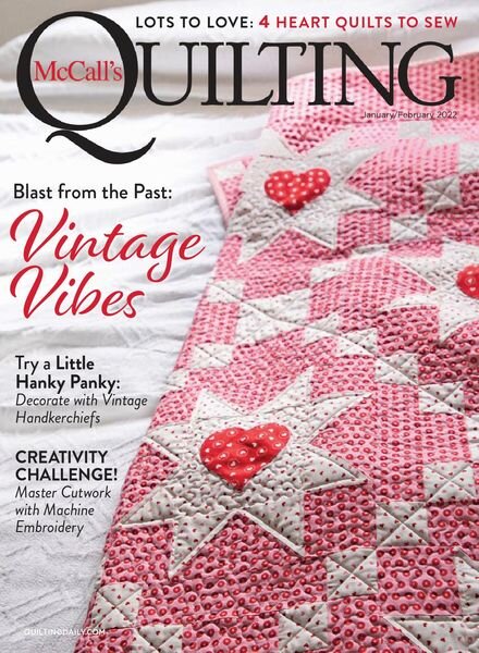McCall’s Quilting – January-February 2022 Cover