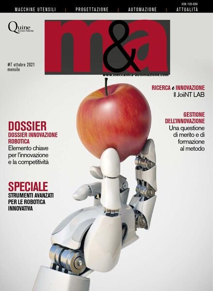 Meccanica & Automazione – Ottobre 2021 Cover
