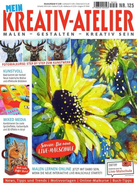 Mein Kreativ-Atelier – Nr125 2021 Cover