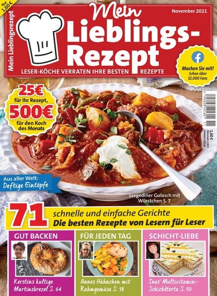 Mein Lieblingsrezept – 06 Oktober 2021 Cover