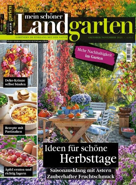 Mein schOner Landgarten – Oktober-November 2021 Cover