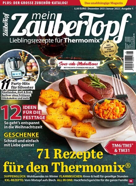 mein ZauberTopf – Dezember 2021 Cover
