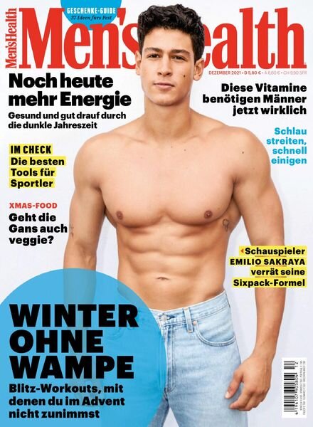 Men’s Health Germany – Dezember 2021 Cover