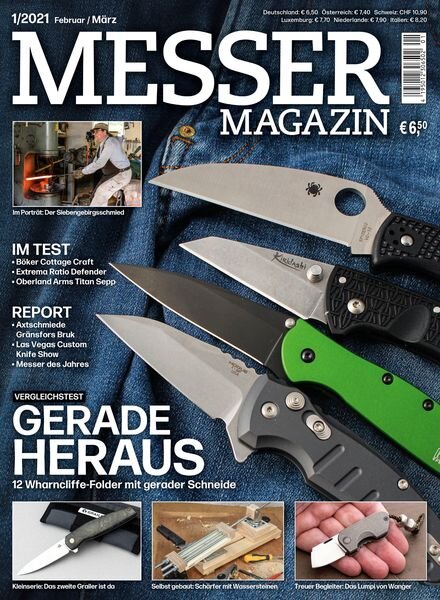 Messer Magazin – Februar 2021 Cover