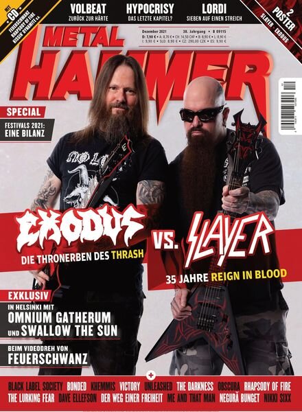 Metal Hammer Germany – November 2021 Cover