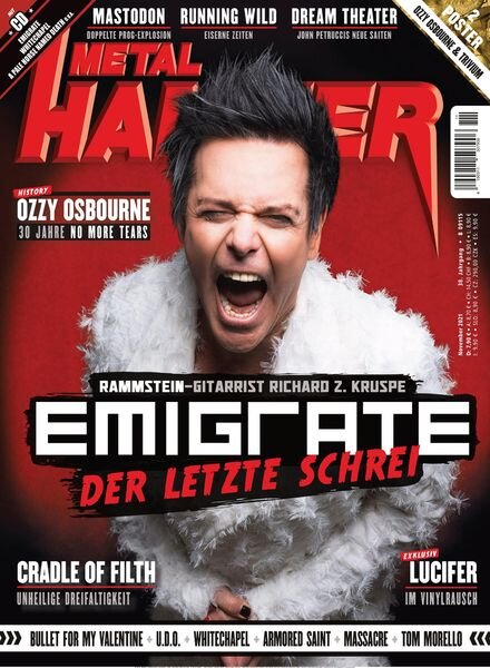 Metal Hammer Germany – Oktober 2021 Cover